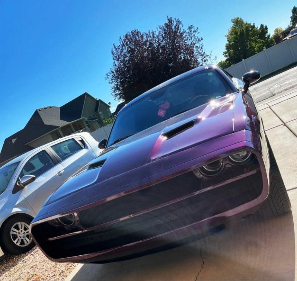 Purple — ROBOT CRAFTSMAN Front Bumper CHOPPER for Dodge Challenger 2015-ON