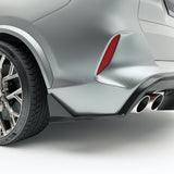 BMW X5M F95 LCI Carbon Fiber Rear Diffuser
