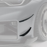 BMW M2 G87 Carbon Fiber Front Bumper Canards