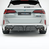 BMW X5M F95 LCI Carbon Fiber Rear Diffuser