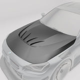 BMW M2 G87 Carbon Fiber Hood & Strakes