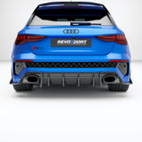 Audi RS3 8Y Sportback Carbon Fiber Rear Diffuser