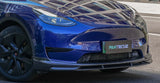 PAKTECHZ Carbon Fiber Front Lip Spoiler for Tesla Model Y