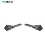 PAKTECHZ Carbon Fiber Rear Side Splitters for Ferrari F8 Tributo / Spider