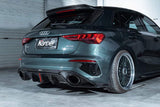 Karbel Pre-preg Carbon Fiber Rear Diffuser for Audi S3 A3 S-line 8Y
