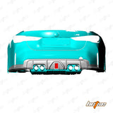 RBT Carbon Fiber Rear Diffuser & Rear Canards For BMW M4 G82 G83 2021-ON