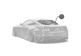 Robot Craftsman Ford Mustang Dusk Rear Window Covers