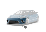 Robot Craftsman Tesla Model 3 “HACKER” Front Bumper & Front Lip (2017–2023 pre-facelift)