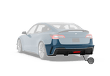 Robot Craftsman Tesla Model 3 “HACKER” Rear Bumper & Diffuser  (2017–2023 pre-facelift)
