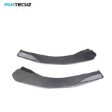 PAKTECHZ Carbon Fiber Front Lip Splitters for Ferrari F8 Tributo / Spider