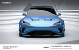 Robot Craftsman Tesla Model 3 2024+ “HACKER”  Widebody Hood / Bonnet