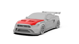 Robot Ford Mustang V5 GTR Widebody Bonnet Options