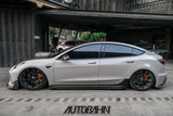 Robot Craftsman Tesla Model 3 “HACKER” Side Skirts (2017–2023 pre-facelift)