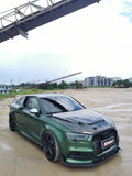 CMST Tuning Carbon Fiber Hood Bonnet Ver.1 for Audi RS3 2018-2020 & 2014-2020 A3 & A3 S Line & S3