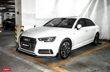 CMST Tuning Carbon Fiber Front Lip for Audi A4 S-Line / S4 B9 2017-2018 & A4 Base Model 2019