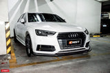 CMST Tuning Carbon Fiber Front Lip for Audi A4 S-Line / S4 B9 2017-2018 & A4 Base Model 2019