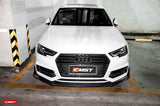 CMST Tuning Carbon Fiber Front Lip for Audi A4 S-Line / S4 B9 2017-2018 & A4 Base Model 2019