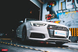 CMST Tuning Carbon Fiber Front Lip for Audi A4 S-Line / S4 B9 2017-2018 & A4 Base Model 2019