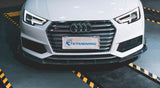 CMST Tuning Carbon Fiber Front Lip for Audi A4 S-Line / S4 B9 2017-2018 & A4 Base Model 2019