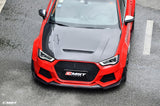 CMST Tuning Front Bumper & Carbon Fiber Lip for Audi A3 S3 RS3 2014 - 2016