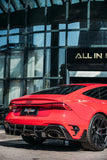 RBT Carbon Fiber Rear Diffuser & Rear Canards for Audi RS7 C8 2020-ON