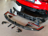 RBT Carbon Fiber Rear Diffuser & Rear Canards for Audi RS7 C8 2020-ON