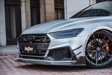 RBT Tuning Carbon Fiber Front Bumper Canards for Audi S7 & A7 S Line & A7 2019-ON C8