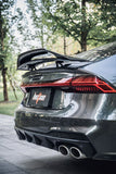 RBT Tuning Carbon Fiber Rear Spoiler Ver.2 for Audi RS7 S7 A7 2019-ON C8