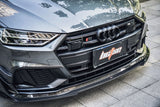 RBT Carbon Fiber Front Lip for Audi S7 & A7 S Line & A7 2019-ON C8
