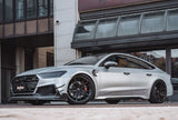 RBT Tuning Carbon Fiber Front Bumper Canards for Audi S7 & A7 S Line & A7 2019-ON C8