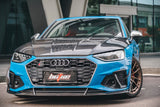 RBT Tuning Carbon Fiber Front Bumper Canards for Audi S4 & A4 S Line 2020-ON B9.5