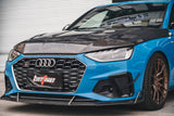 RBT Tuning Carbon Fiber Front Bumper Canards for Audi S4 & A4 S Line 2020-ON B9.5