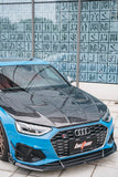 RBT Tuning Carbon Fiber Front Bumper Canards for Audi S4 & A4 S Line 2020-ON B9.5
