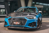 RBT Tuning Carbon Fiber Front Bumper Canards for Audi S4 & A4 S Line 2020-ON B9.5
