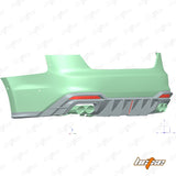 RBT Tuning Pre-preg Carbon Fiber Rear Diffuser Ver.2 for Audi S5 & A5 S Line 2020-ON B9.5