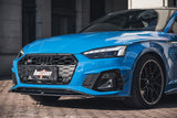 RBT Tuning Pre-preg Carbon Fiber Front Bumper Canards for Audi S5 & A5 S Line 2020-ON B9.5