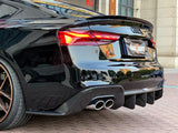 RBT Tuning Pre-preg Carbon Fiber Rear Diffuser Ver.1 for Audi S5 & A5 S Line 2020-ON B9.5