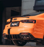 RBT Tuning Pre-preg Carbon Fiber Rear Diffuser Ver.2 for Audi S5 & A5 S Line 2020-ON B9.5