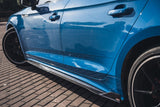 RBT Tuning Pre-preg Carbon Fiber Side Skirts for Audi S5 & A5 S Line & A5 Base 2020-ON B9.5 4 Door Sedan