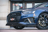 RBT Tuning Pre-preg Carbon Fiber Front Lip Ver.2 for Audi S4 & A4 S Line 2020-ON B9.5