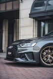 RBT Tuning Pre-preg Carbon Fiber Front Lip Ver.1 for Audi S4 & A4 S Line 2020-ON B9.5