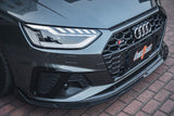 RBT Tuning Pre-preg Carbon Fiber Front Lip Ver.1 for Audi S4 & A4 S Line 2020-ON B9.5