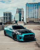 CMST TS Style Front Bumper & Front Lip for Nissan GTR GT-R R35 2008-2022 Carbon Fiber / FRP