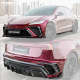 BSKT Design Carbon Fiber Full Aero Body Kit for Tesla Model 3 Highland 2023+