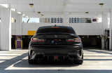 CMST Carbon Fiber Rear Diffuser for BMW 3 Series G20 G21 330i M340i
