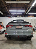CMST Tuning Carbon Fiber Rear Diffuser for Audi A3 S3 2017-2020