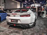 CMST Carbon Fiber Rear Spoiler Wing (7 Pcs) for Chevrolet Camaro 2016-ON