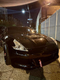 CMST Tuning Carbon Fiber Hood with Tempered Glass for Nissan 370Z Z34 Fairlady Z