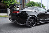 CMST Carbon Fiber Rear Spoiler Wing (7 Pcs) for Chevrolet Camaro 2016-ON