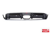 CMST Carbon Fiber Rear Diffuser Ver.2 for Porsche Cayman/Boxster 718 2016-2020
